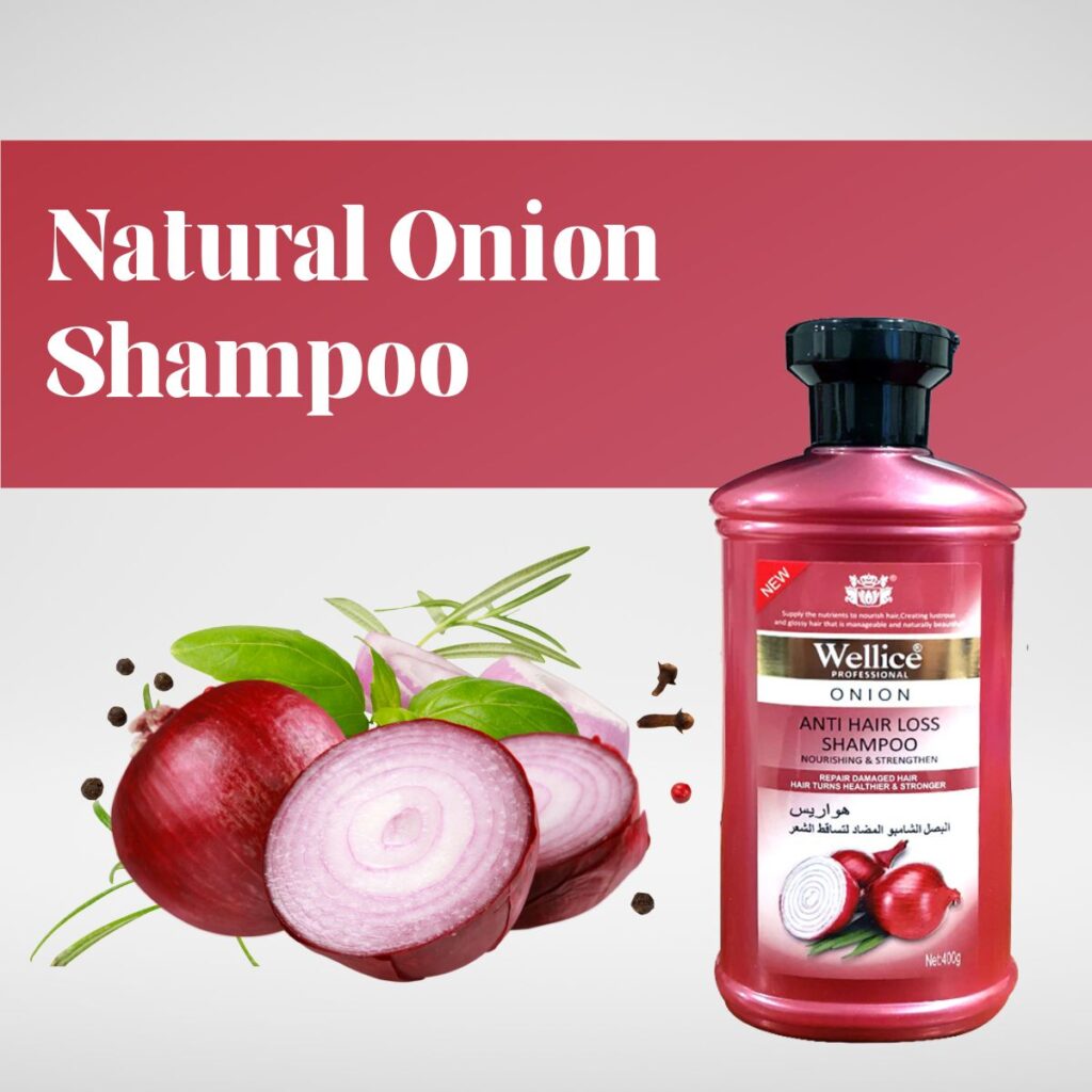 Wellice Onion Shampoo