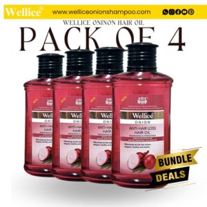 Pack of 4 Wellice Onion Oil