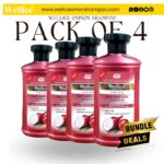 Pack of 4 Wellice Onion Shampoo