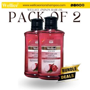 Pack of 2 150ml Wellice Onion Oil